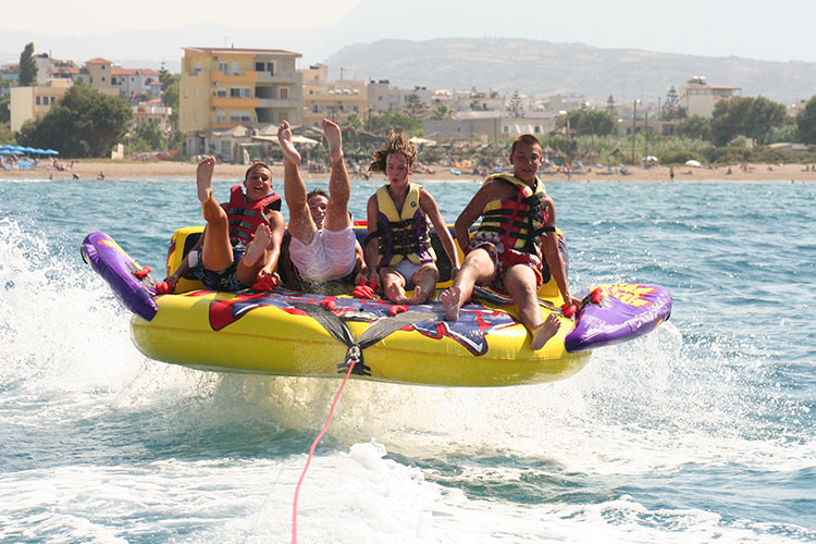 Crazy Sofa | Water Sports Center Crete | Kretasurf